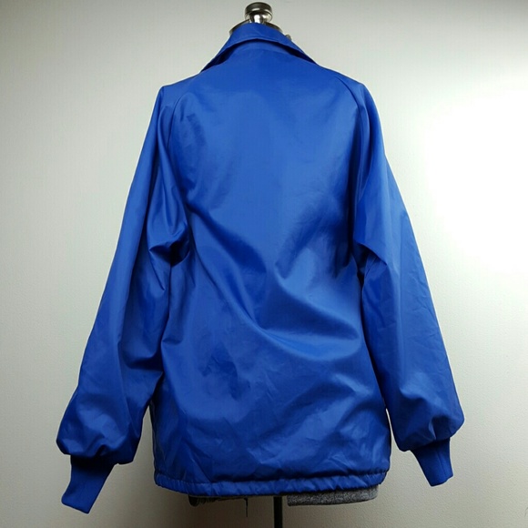 HELD Vintage 70's Blue Nylon Patched Jacket - Picture 5 of 9